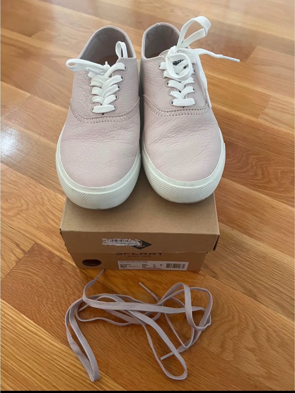 Sperry Capt CVO Leather Rose Shoes with Box (Size 8)